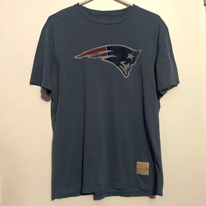 NFL New England Patriots Blue Medium T-Shirt